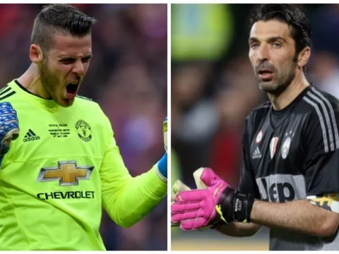 De Gea ngưỡng mộ Buffon trên trang cá nhân
