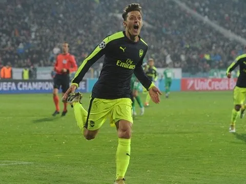 ĐHTB loạt trận thứ 4 Champions League: Ngả mũ trước Oezil