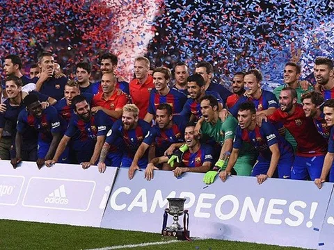 Điểm tin sáng 18/08: Barca xuất sắc giành Siêu cúp; Paul Pogba sẵn sàng xung trận