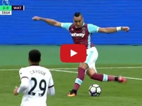 Dimitri Payet chơi cực hay trong trận West Ham - Watford