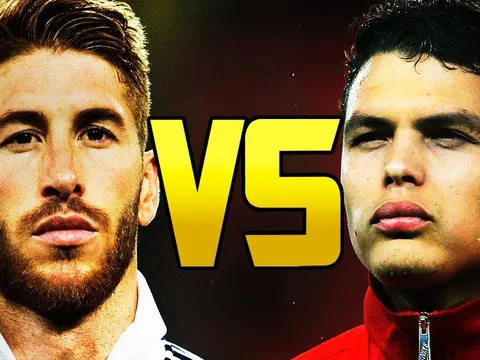 Đọ tài Thiago Silva và Sergio Ramos