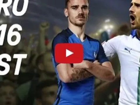 Đội hình tiêu biểu EURO 2016