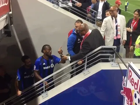 Thua trận, Drogba nổi cáu đòi đánh CĐV ở Mỹ