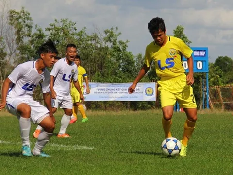 Đồng Tháp sớm giành vé vào bán kết tại VCK U17 quốc gia 2016