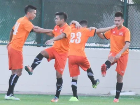 ĐT U19 Việt Nam mặc trang phục truyền thống trận gặp Triều Tiên