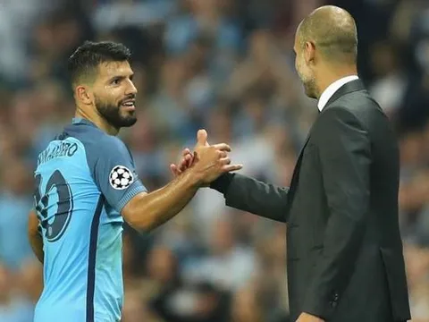 Dưới tay Pep, Aguero 'thách thức' cả Châu Âu