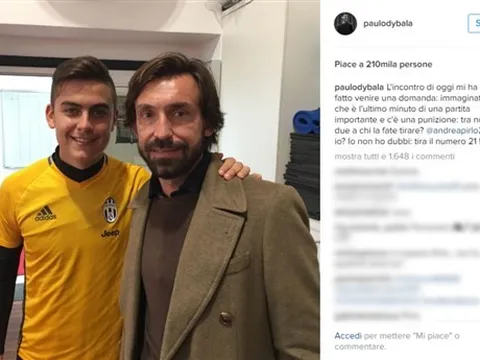 Dybala tái ngộ Pirlo trong buổi gặp mặt fan nhí Juventus