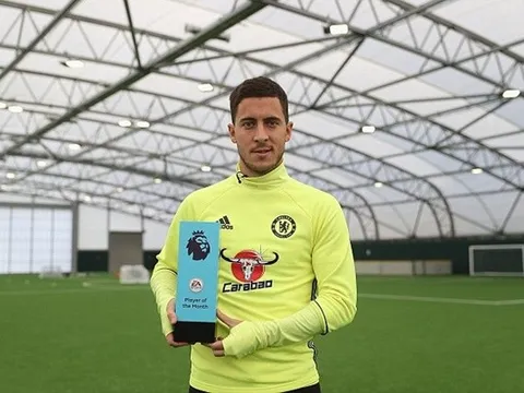 Eden Hazard hoàn tất cú đúp tháng 10 cho Chelsea