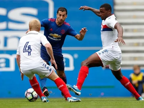 Chùm ảnh: Mkhitaryan 'nhảy múa' ở trận đầu Mourinho dẫn dắt M.U