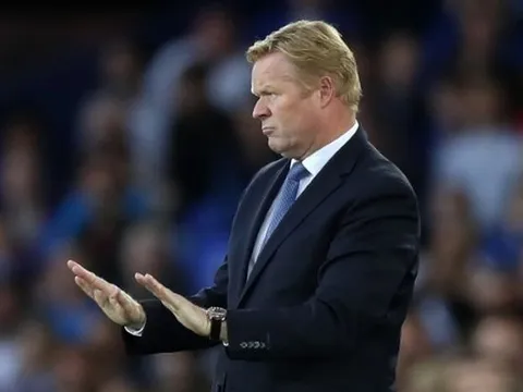Everton bay cao, Koeman khiêm tốn