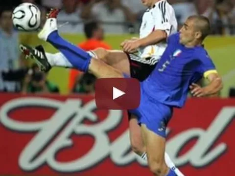 Fabio Cannavaro phòng ngự cực hay vs Đức (World Cup 2006)