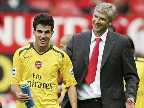 Fabregas: Arsene Wenger là người cha thứ hai của tôi