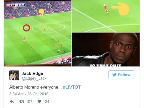 Fan chỉ ra lý do Moreno mãi là 'dự bị' tại Liverpool