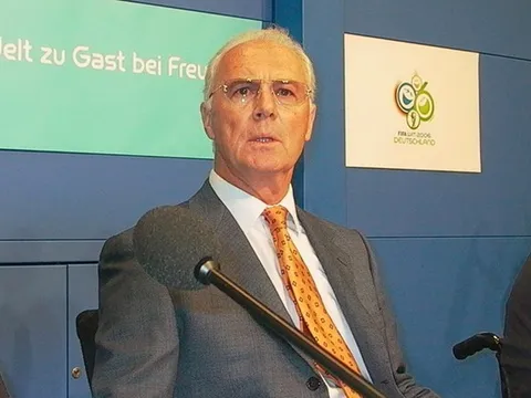 Beckenbauer nhận thù lao 5,5 triệu euro tại World Cup 2006