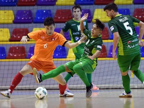 ĐT Futsal Việt Nam có chiến thắng đầu tiên tại Tây Ban Nha