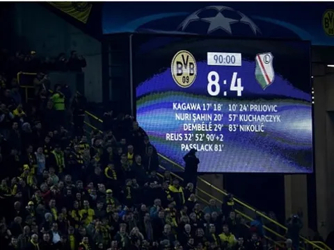 Ghi 8 bàn, Reus lập hat-trick, Dortmund 'dằn mặt' cả trời Âu