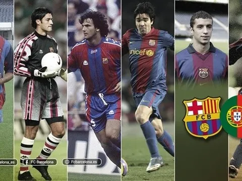 Gomes, Figo và 5 cầu thủ người Bồ từng khoác áo Barcelona