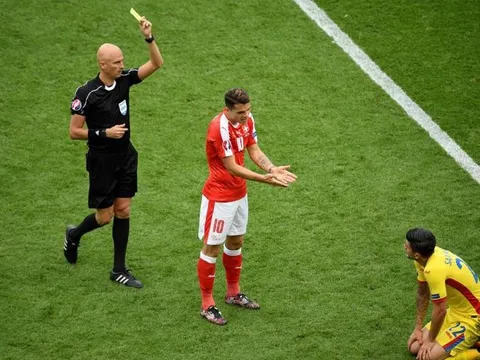 Granit Xhaka hay nhất trận Thụy Sĩ 1-1 Romania