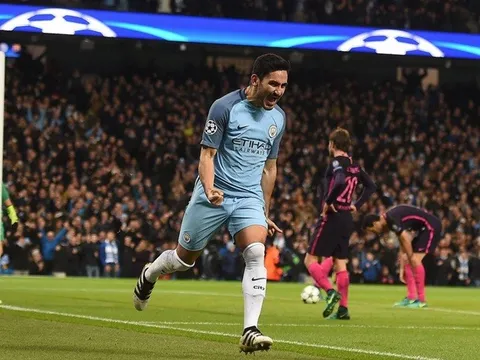 Guendogan bùng nổ trong trận tiếp Barca