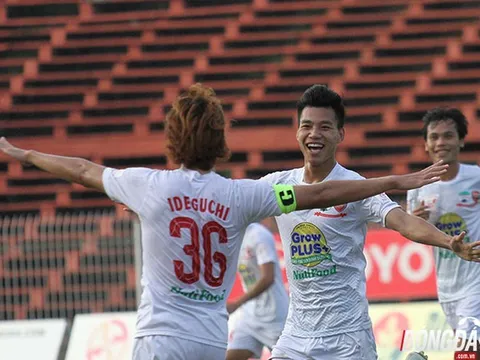 Vòng 19 V-League 2016: HAGL đại thắng, Bình Dương thua muối mặt