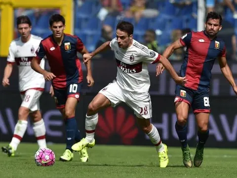 Hàng công im tiếng, Milan thảm bại trước Genoa