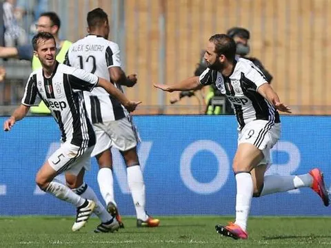 Hàng công thăng hoa, Juve đè bẹp Empoli trên sân khách