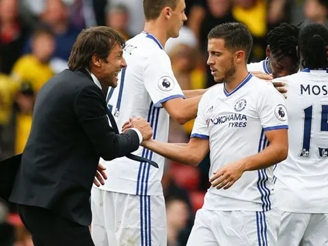Tỏa sáng dưới thời Conte, Hazard chọc ngoáy Mourinho