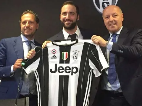 Higuain đến Juventus không vì tiền