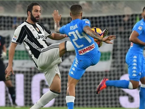 Higuain ghi bàn khi gặp đội bóng cũ, Juventus tiếp tục bay cao tại Serie A