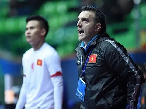 HLV Bruno: "Tuyển futsal Việt Nam sẽ chơi tất tay với Italia"