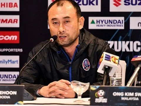 HLV Campuchia: “Chúng tôi sẽ ghi bàn vào lưới ĐT Việt Nam”
