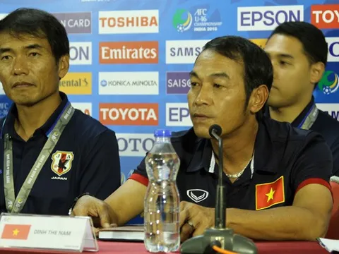 HLV Đinh Thế Nam: “U16 Việt Nam sẽ tạo nên bất ngờ trước U16 Iran”