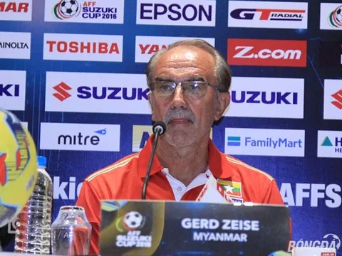 HLV Gerd Zeise: “ĐT Việt Nam ở đẳng cấp cao hơn Myanmar”