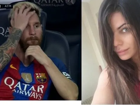Hoa hậu vòng 3 lại khiến bồ Messi sôi máu vì ghen