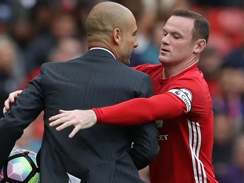 Học chiêu giấu bóng của Mou, Pep làm Rooney nổi cáu