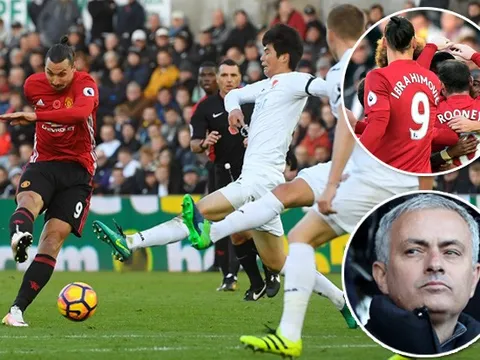 Ibra tung võ, Mourinho lạnh lùng nhìn Pogba ghi bàn