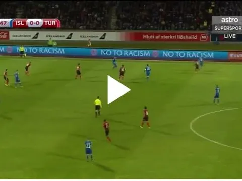 Iceland 2-0 Thổ Nhĩ Kỳ (vòng loại World Cup)