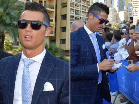 Ronaldo lại khiến fan phát sốt với diện mạo của mình