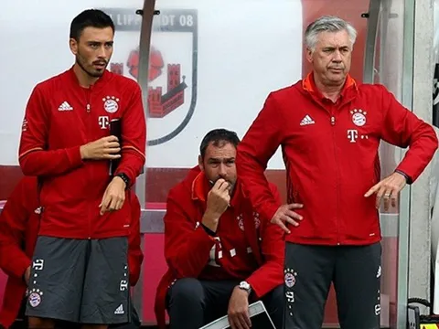 Ancelotti đưa người nhà vào ban huấn luyện Bayern