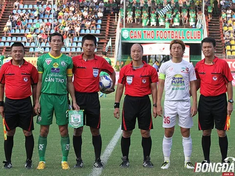 Vòng 14 V-League 2016: Lại nóng vấn đề trọng tài