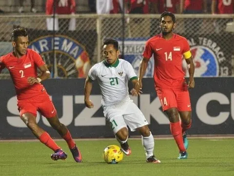 Indonesia vào bán kết sau chiến thắng nghẹt thở trước Singapore