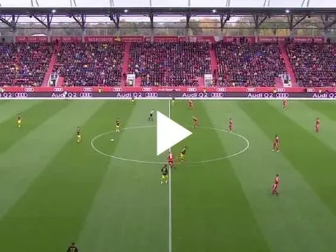Ingolstadt 3 - 3 Borussia Dortmund (vòng 8 Bundesliga)