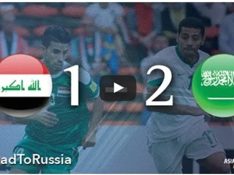 Iraq 1-2 Saudi Arabia (Vòng loại thứ ba World Cup 2018)