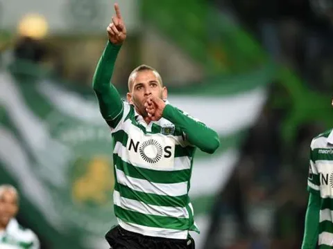 Islam Slimani - "Bom tấn" vừa được Leicester kích nổ
