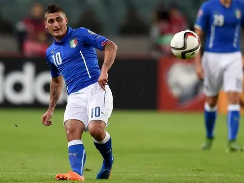 Italia nhận 'cú hích' cực lớn ở hàng tiền vệ