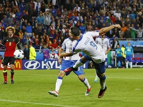 Graziano Pelle volley đẳng cấp, Italia khuất phục "Quỷ đỏ" ngay tại sào huyệt