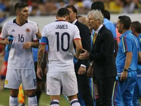 James Rodriguez chơi tệ trước Chile