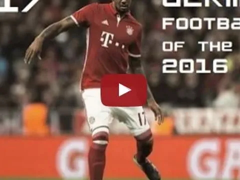 Jerome Boateng - cầu thủ Đức xuất sắc nhất năm 2016