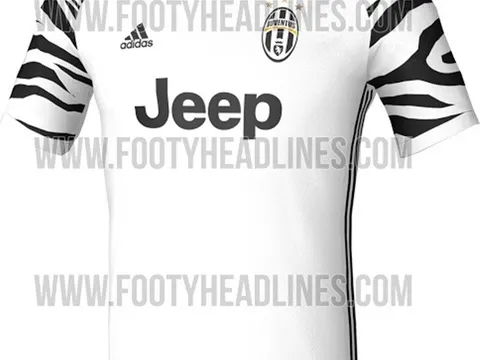 Juventus lộ áo đấu mùa sau
