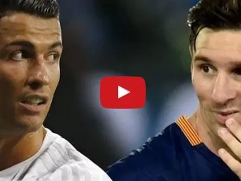 Khả năng dứt điểm bằng chân không thuận cực đỉnh của Messi và Ronaldo